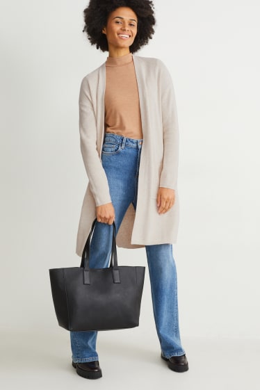Donna - Cardigan basic - crema