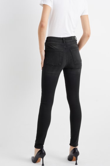 Donna - Skinny jeans - vita alta - LYCRA® - jeans grigio
