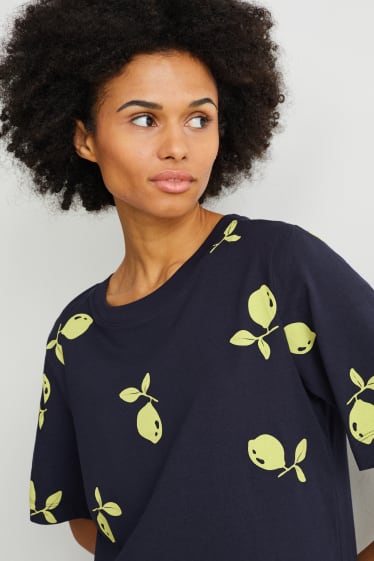 Women - Nightshirt - dark blue