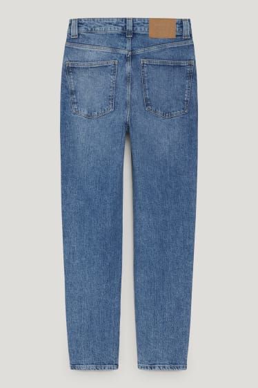 Dona - Mom jeans - high waist - LYCRA® - texà blau
