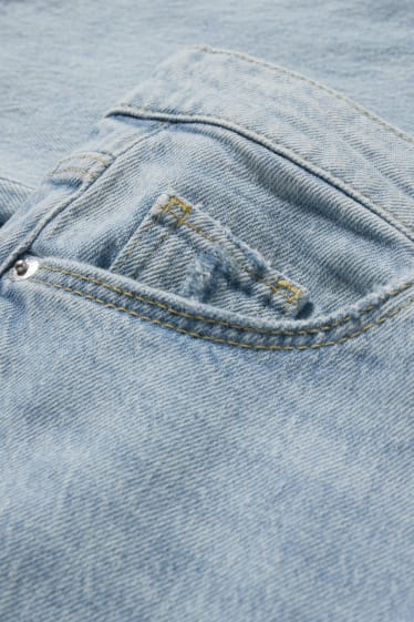 Damen - Mom Jeans - High Waist - LYCRA® - jeans-hellblau