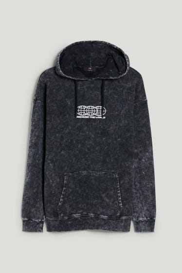 Clockhouse niños - Sudadera con capucha - gris jaspeado