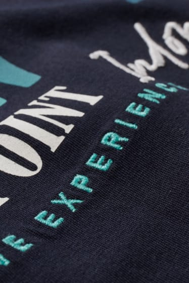 Heren XL - T-shirt - donkerblauw