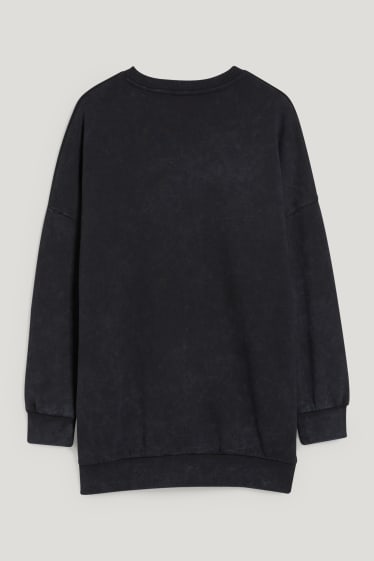 Dames XL - CLOCKHOUSE - sweatshirt - Lilo & Stitch - zwart