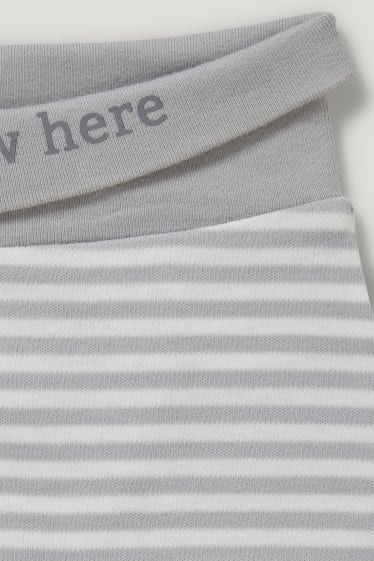 Baby Boys - Completo neonati - 2 pezzi - bianco crema
