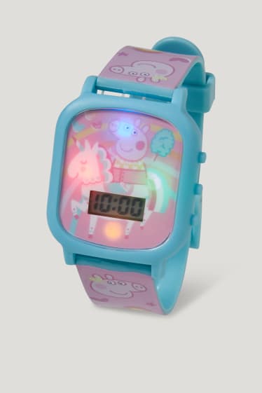 Toddler Girls - Peppa Pig - orologio da polso - rosa