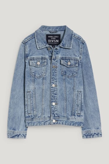 Băieți - Jachetă din denim - denim-albastru deschis