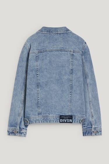 Băieți - Jachetă din denim - denim-albastru deschis