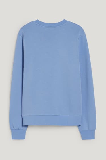 Damen - Sweatshirt - Snoopy - hellblau