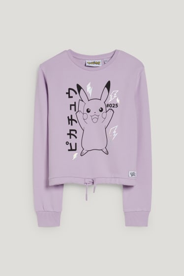 Kids Girls - Pokémon - Sweatshirt - hellviolett