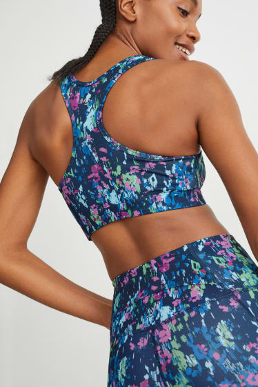 Dona - Sostenidors tècnics - fitnes - 4 Way Stretch - estampats - verd