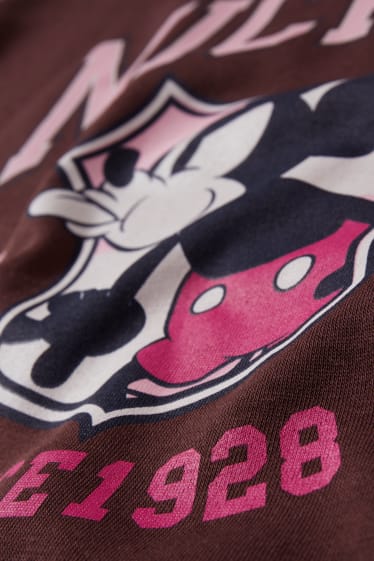 Exklusiv Online - Micky Maus - Set - Sweatshirt und Jogginghose - 2 teilig - dunkelbraun