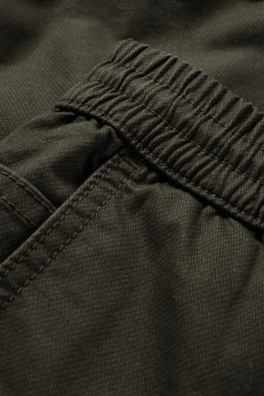Herren - Cargohose - Regular Fit - LYCRA® - jeans-grün