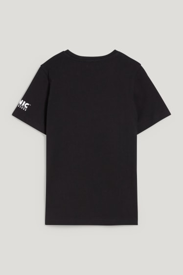 Reverskraag - Sonic - T-shirt - zwart