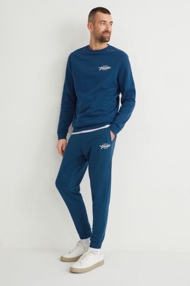 Mężczyźni - Bluza - niebieski