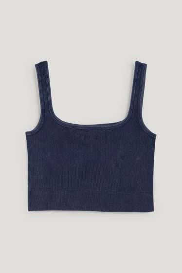 Clockhouse Girls - CLOCKHOUSE - korte top - donkerblauw
