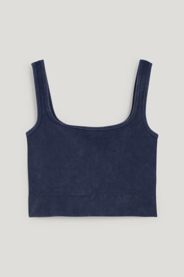 Clockhouse Girls - CLOCKHOUSE - korte top - donkerblauw