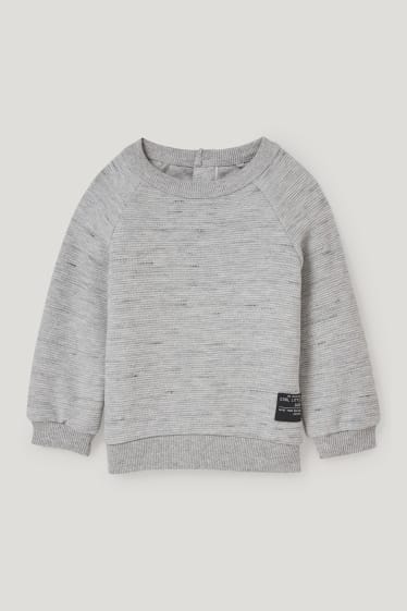 Exclu web - Ensemble pour bébé - 2 pièces - gris