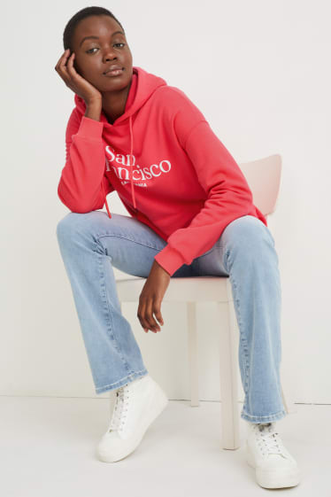 Damen - Hoodie - pink