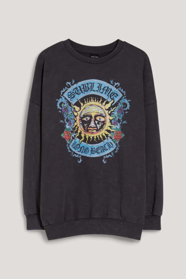 Clockhouse femme - CLOCKHOUSE - sweat - Sublime - gris foncé
