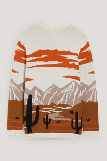 Clockhouse Boys - Gebreid vest - licht beige