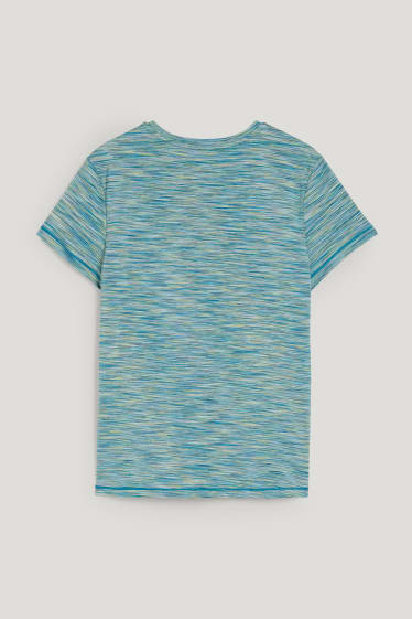 Donna - T-shirt sportiva - fitness - 4 Way Stretch - verde