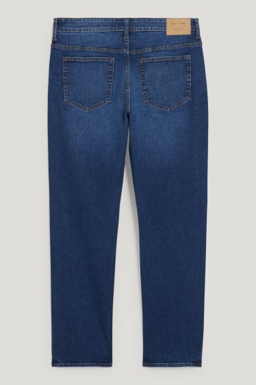 Heren - Straight jeans - LYCRA® - jeansdonkerblauw