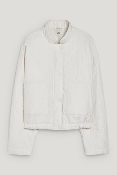 Damen - Steppjacke - weiß