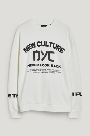 Clockhouse homme - Sweat - blanc