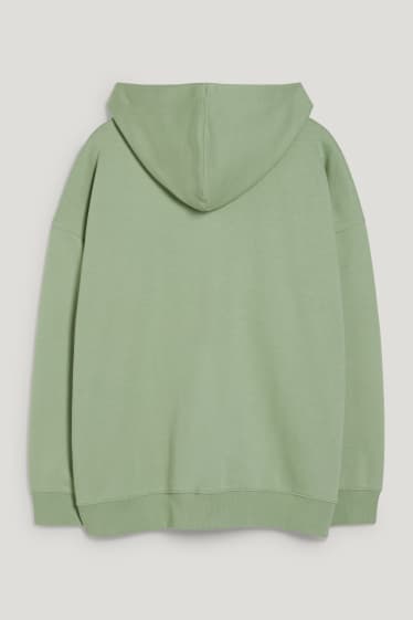 Donna - CLOCKHOUSE - giacca di felpa con cappuccio - verde chiaro