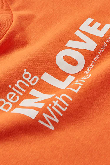 Damen - Sweatshirt - orange