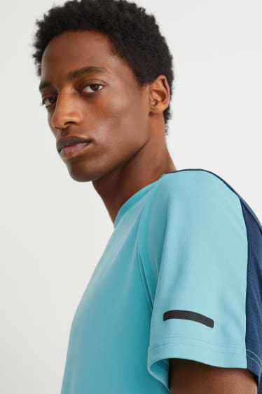 Uomo - Maglia tecnica - blu  / blu scuro