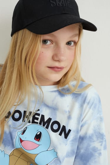 Bambine: - Pokémon - maglia a maniche corte - bianco / azzurro