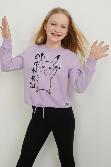 Kids Girls - Pokémon - Sweatshirt - hellviolett