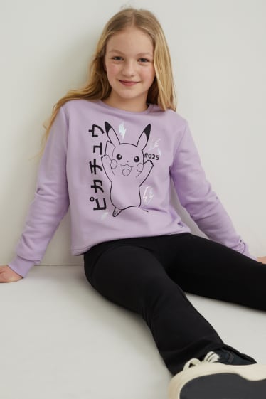 Kids Girls - Pokémon - Sweatshirt - hellviolett