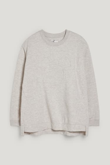 Donna - Felpa - Topolino - beige chiaro
