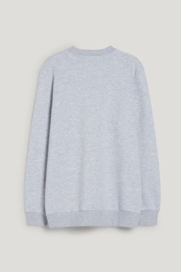 Damen - Sweatshirt - hellgrau-melange