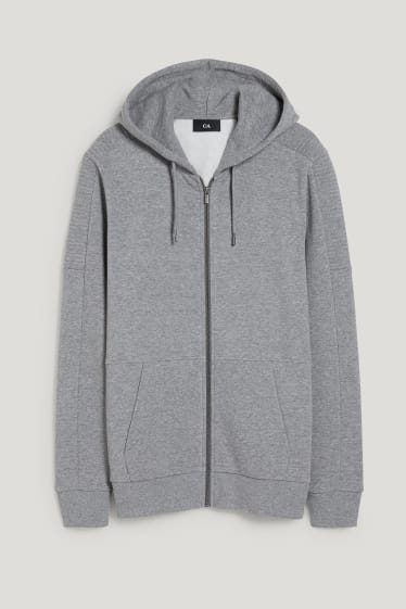 Clockhouse Boys - Sweatjacke mit Kapuze - hellgrau-melange