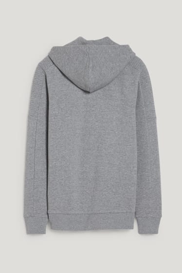 Clockhouse Boys - Sweatjacke mit Kapuze - hellgrau-melange