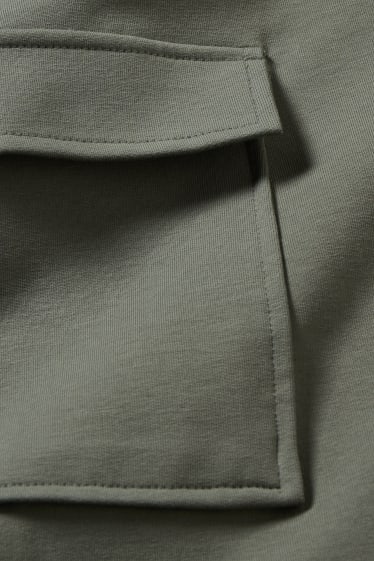 Exclusivo online - CLOCKHOUSE - falda cargo - verde