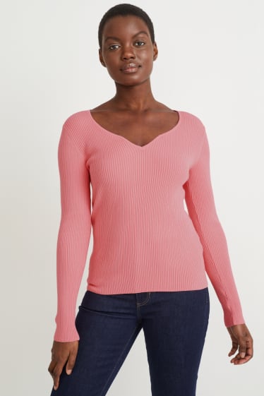 Donna - Maglione - fucsia