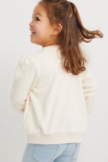 Toddler Girls - L.O.L. Surprise - bluză de molton - alb-crem