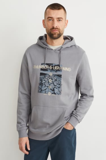 Clockhouse niños - Sudadera con capucha - gris