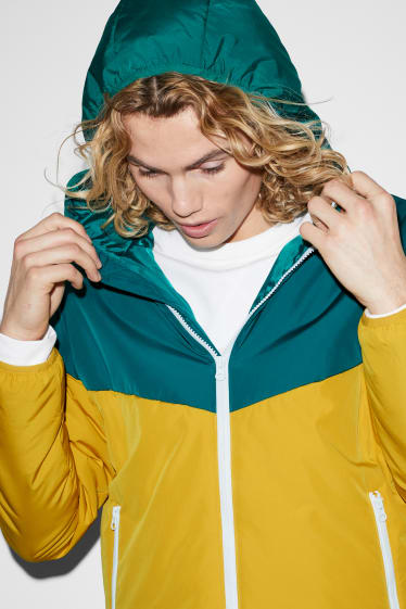 Clockhouse homme - Veste à capuche - jaune