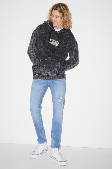 Clockhouse niños - Sudadera con capucha - gris jaspeado