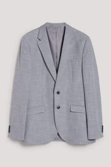 Hombre - Americana - colección modular - slim fit - stretch - LYCRA® - gris