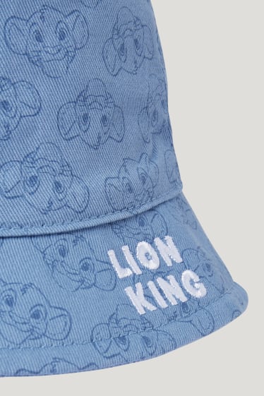 Miminka chlapci - Lví král - klobouček pro miminka - modrá