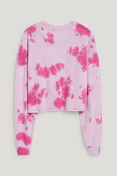 Clockhouse femme - CLOCKHOUSE- sweat - Rolling Stones - rose