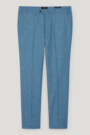 Herren - Baukasten-Hose - Slim Fit - Stretch - LYCRA® - türkis