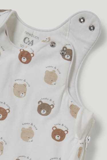 Baby Girls - Sacco nanna neonati - 0-6 mesi - bianco neve